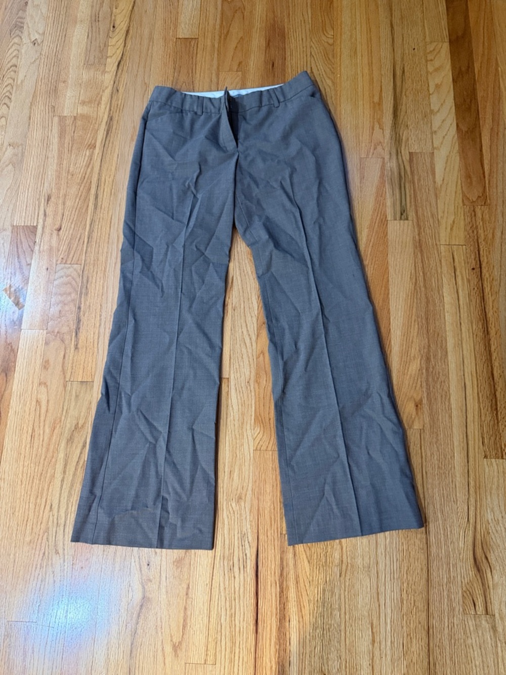 Express Women's Gray Wide-Leg Dress Pants